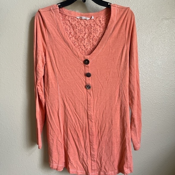 Soft Surroundings Women’s Medium V Neck Top - Picture 1 of 6